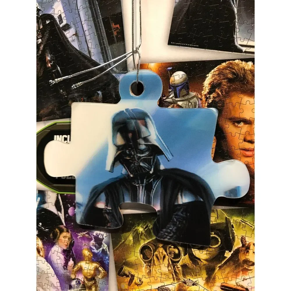 Star Wars 3D 5 pack sealed not opened vintage Jigsaw puzzle pack by Cardinal NEW